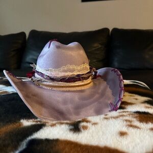 NWT Lavender Cowgirl Hat !